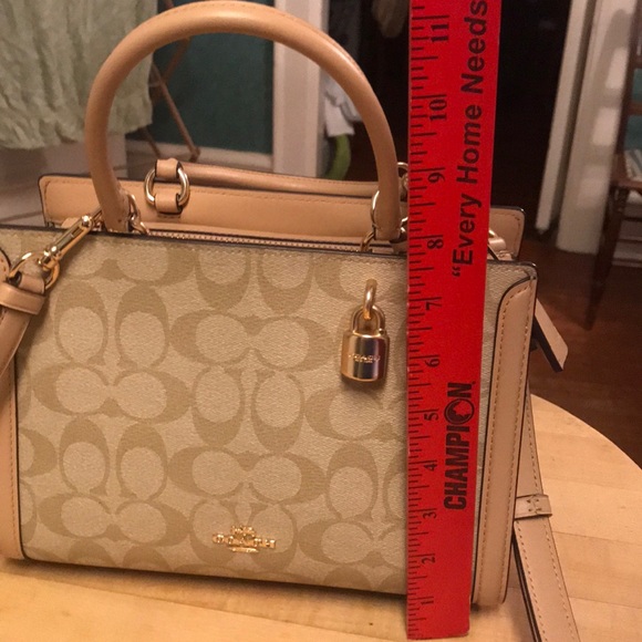 COACH small signature with snakeskin panel - Picture 6 of 8